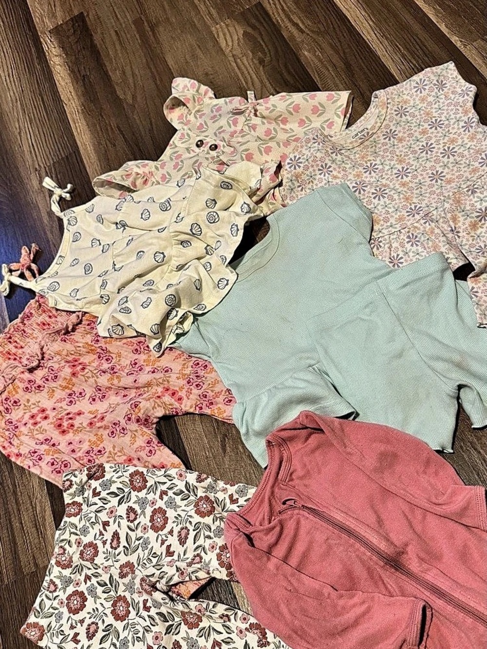 Baby girl bundle 12 months (9pieces)
